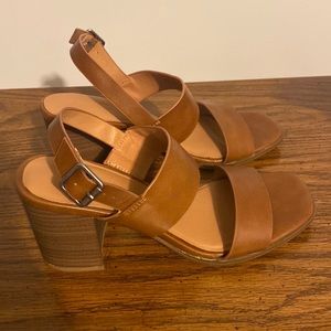 Heeled sandals